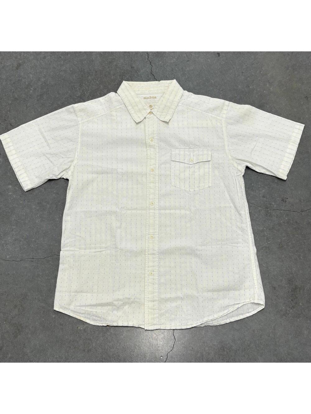 Machine Cotton Short Sleeve Shirt